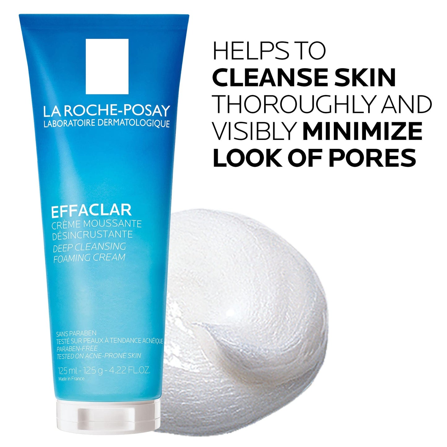 La Roche-Posay Effaclar Deep Cleansing Foaming Facial Cleanser, Cream La Roche-PosayBuy Supplements Australia