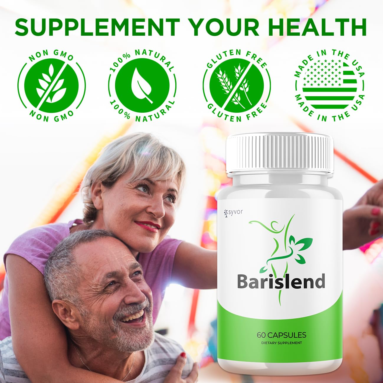 (3 Pack) Barislend Capsules, Official Barislend Pink Salt Pills with All Natural Ingredients, Bari-Slend Advanced Formula Vitamin Pills for Health and Wellness Support for Men and Women (180 Capsules) SyvorBuy Supplements Australia