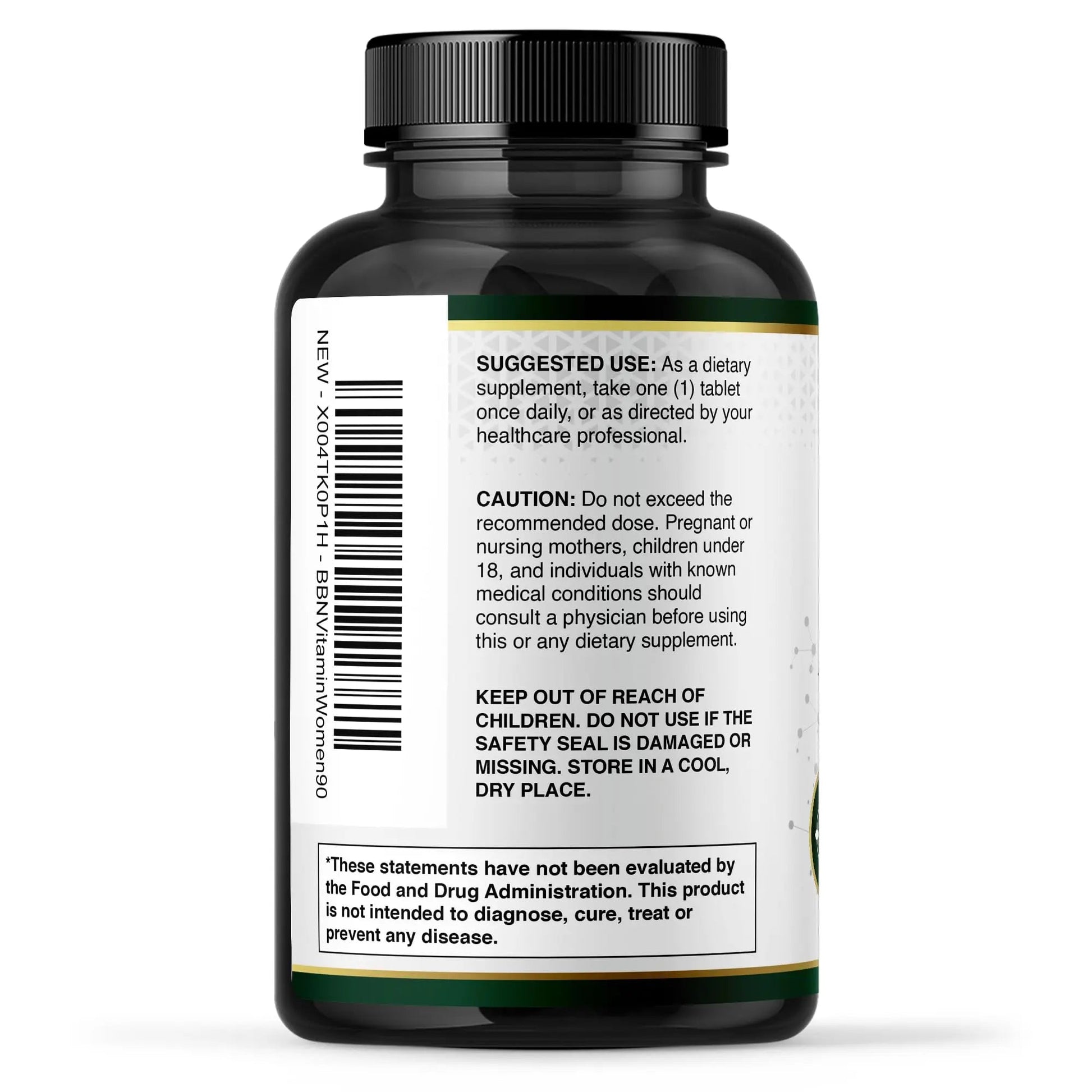 Built by Nature Multivitamin for Women – Daily Womens Multivitamin Supplement with Essential Vitamins & Minerals Built by Nature