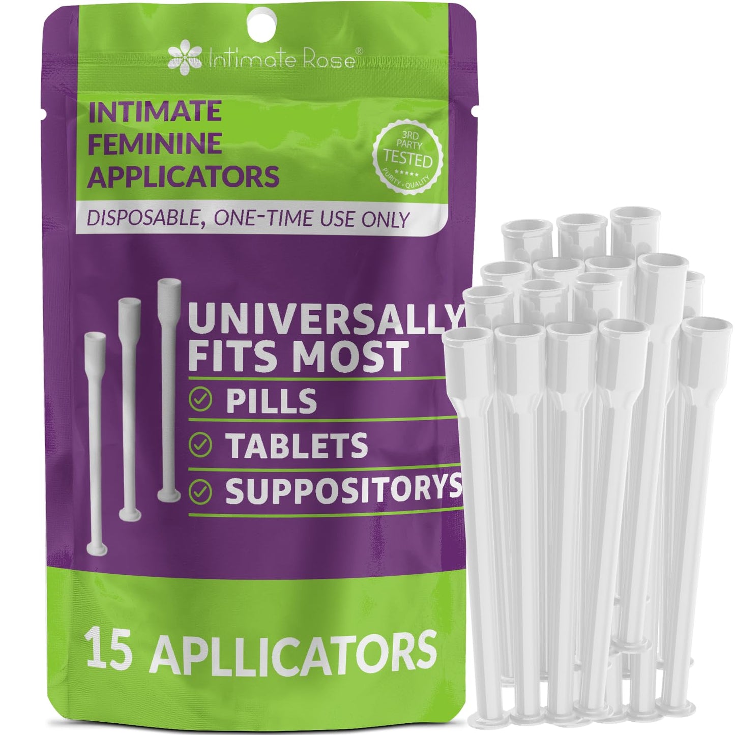 Save 10% on Boric Acid Vaginal Suppositories - 30 Count (600mg) + 7 Applicators and 15 Additional Intimate RoseBuy Supplements Australia