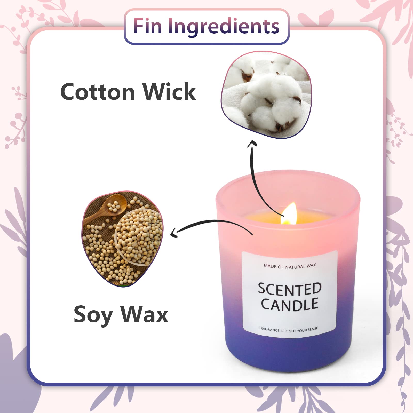 Candles, Scented Candles, Candles for Home Scented, Scented Candle Gift Set for Women STRNBuy Supplements Australia