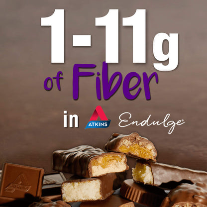 Atkins Peanut Caramel Cluster Bar, Dessert Favorite, High in Fiber, 3g Net Carb, 1g Sugar AtkinsBuy Supplements Australia