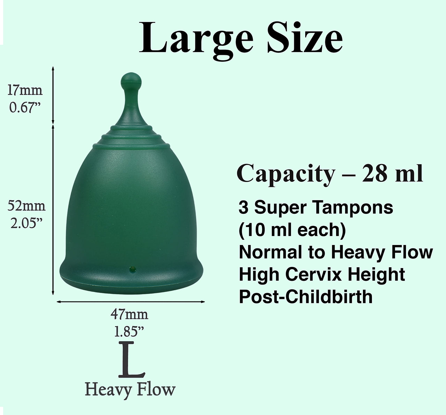 SHORDY Reusable Menstrual Cup (Small & Large) Set of 2 with Box, 100% Soft Silicone, Copa Menstruelle SHORDYBuy Supplements Australia