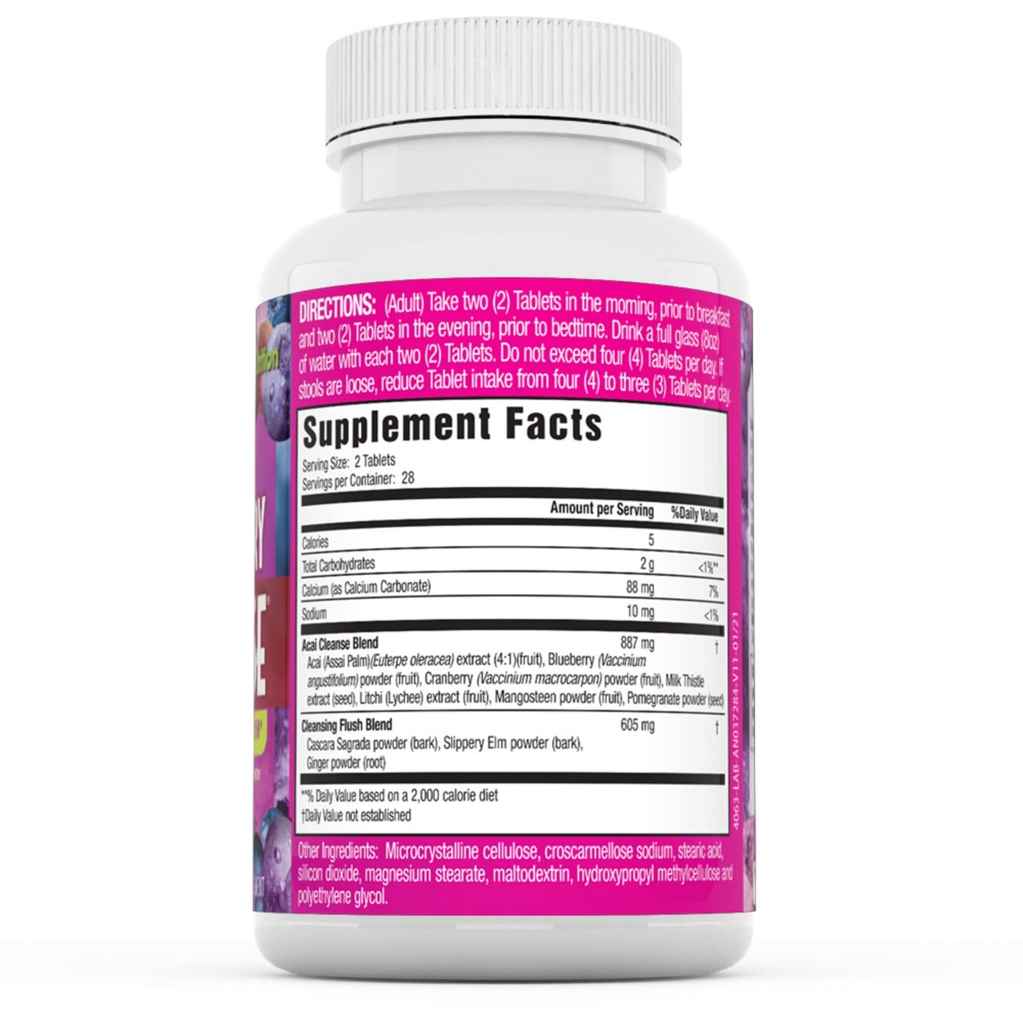 Applied Nutrition ACAI Berry Cleanse TABS Size: 56 Irwin NaturalsBuy Supplements Australia