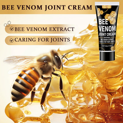 Bee Venom Joint Cream for Knees & Joints - Lightweight Moisturizing Cream for Dry Skin, Fast Absorbing & Non-Greasy Formula - Supports Comfortable Movement (2.116OZ) GenericBuy Supplements Australia
