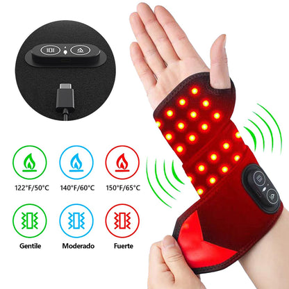 ZMHWANY Rechargeable Cordless Wrist Massager with Heat and Compression, 3000mAh Battery for Arthritis Carpal Tunnel Pain Relief, Wireless Heating Pad Ideal for Seniors ZMHWANYBuy Supplements Australia