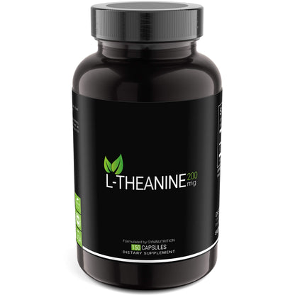 SYMNUTRITION L-Theanine 200mg — 150 Count (V-Capsules) / 150 Servings Manufactured in a cGMP-Registered Facility in USA; Non-GMO, Vegan & Gluten Free SYMNUTRITIONBuy Supplements Australia