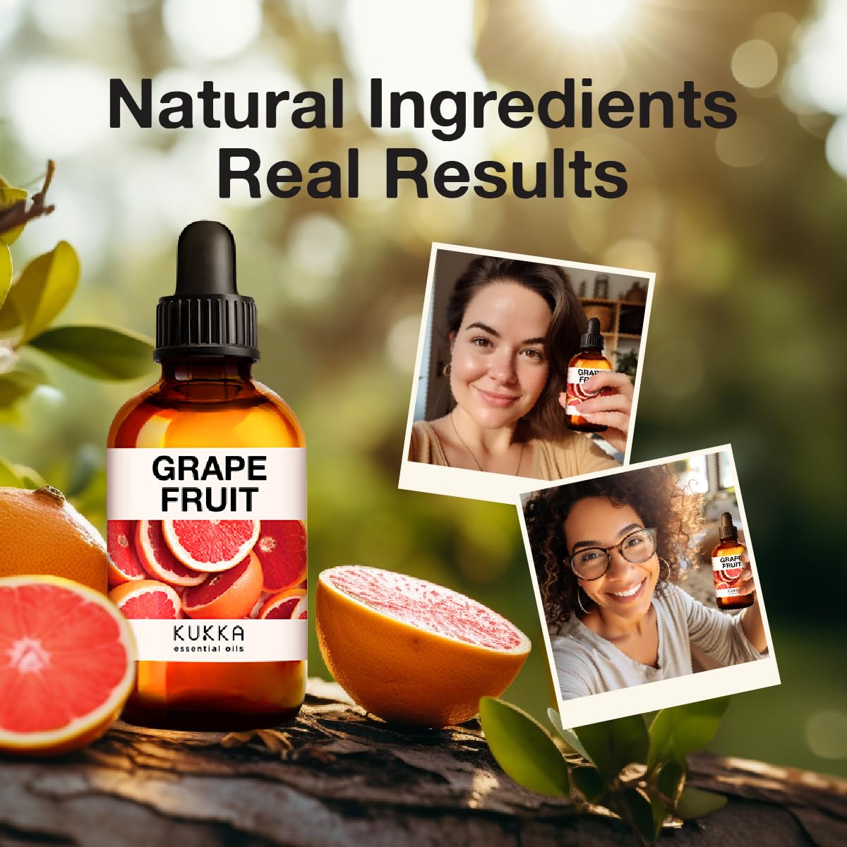 Kukka Grapefruit Essential Oil for Diffuser - 100% Natural Grapefruit Essential Oil for Skin KUKKA essential oilsBuy Supplements Australia