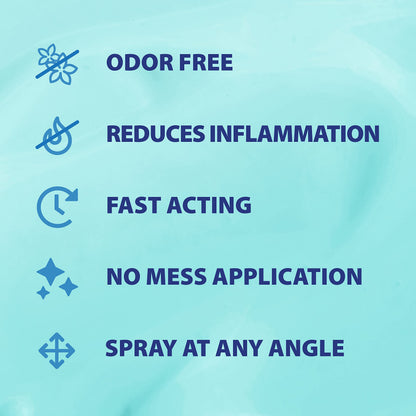 Blue-Emu Continuous Pain Relief Spray for Fast-Acting Joint & Muscle Relief, 4 Oz, 1 Pack BLUE-EMUBuy Supplements Australia