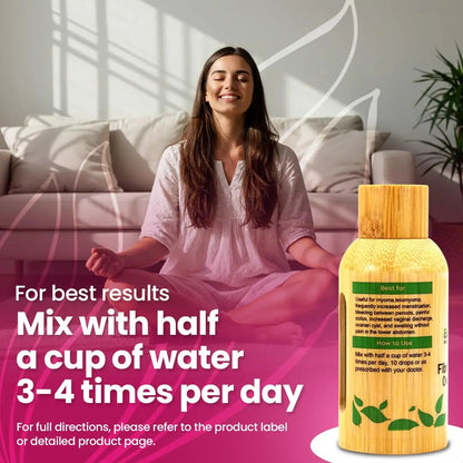 Fibroid Shrink & Ovarian Cysts BM36 - Helps Shrink Fibroids and Ovarian Cysts, Balance Estrogen Levels and Prevent Regrowth, Support for Menstrual Pain and Painful Intercourse, 30 mL Drops | Bestmade Bestmade Naturalproducts.comBuy Supplements Australia