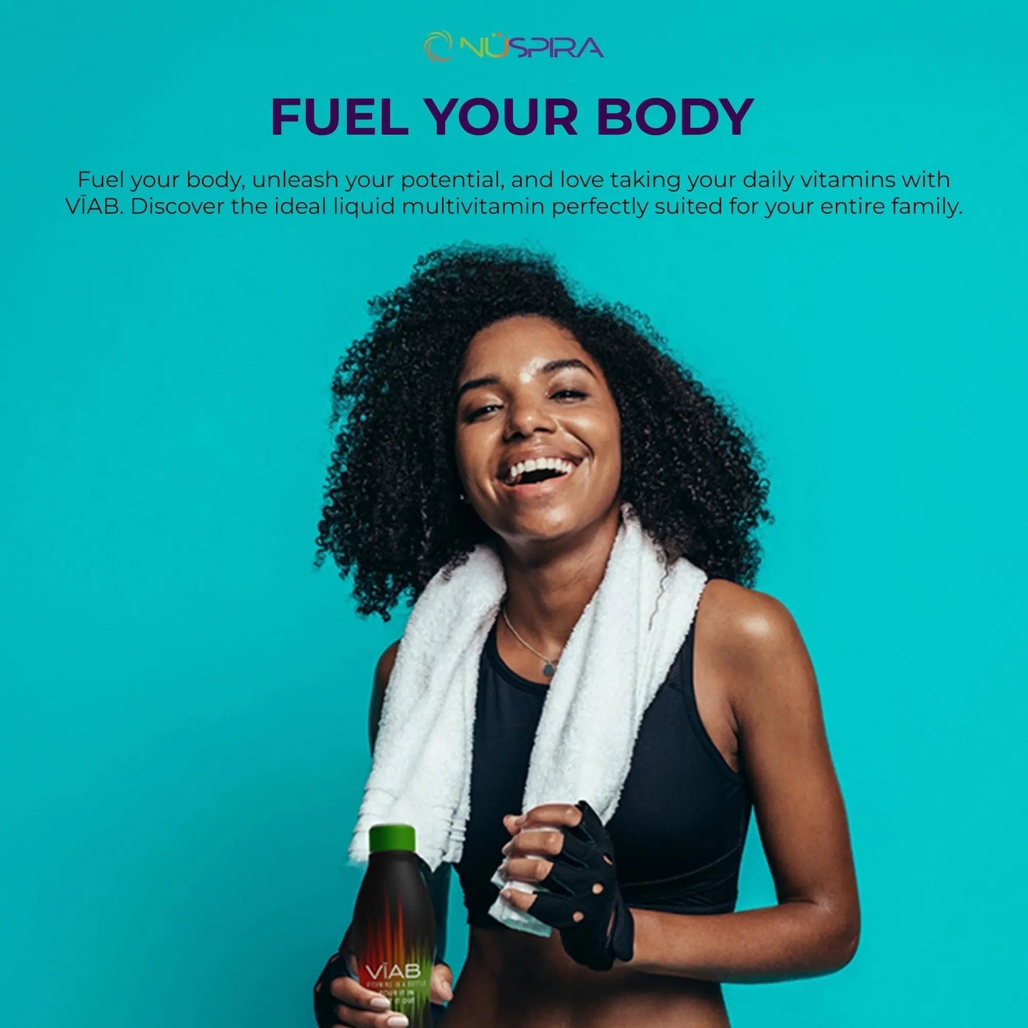 NüSpira - VĪAB Liquid Multi-Vitamin - Effortless Wellness for The Whole Family - Potent Blend of Vitamins & Minerals - Smooth Taste - 30oz NuSpiraBuy Supplements Australia