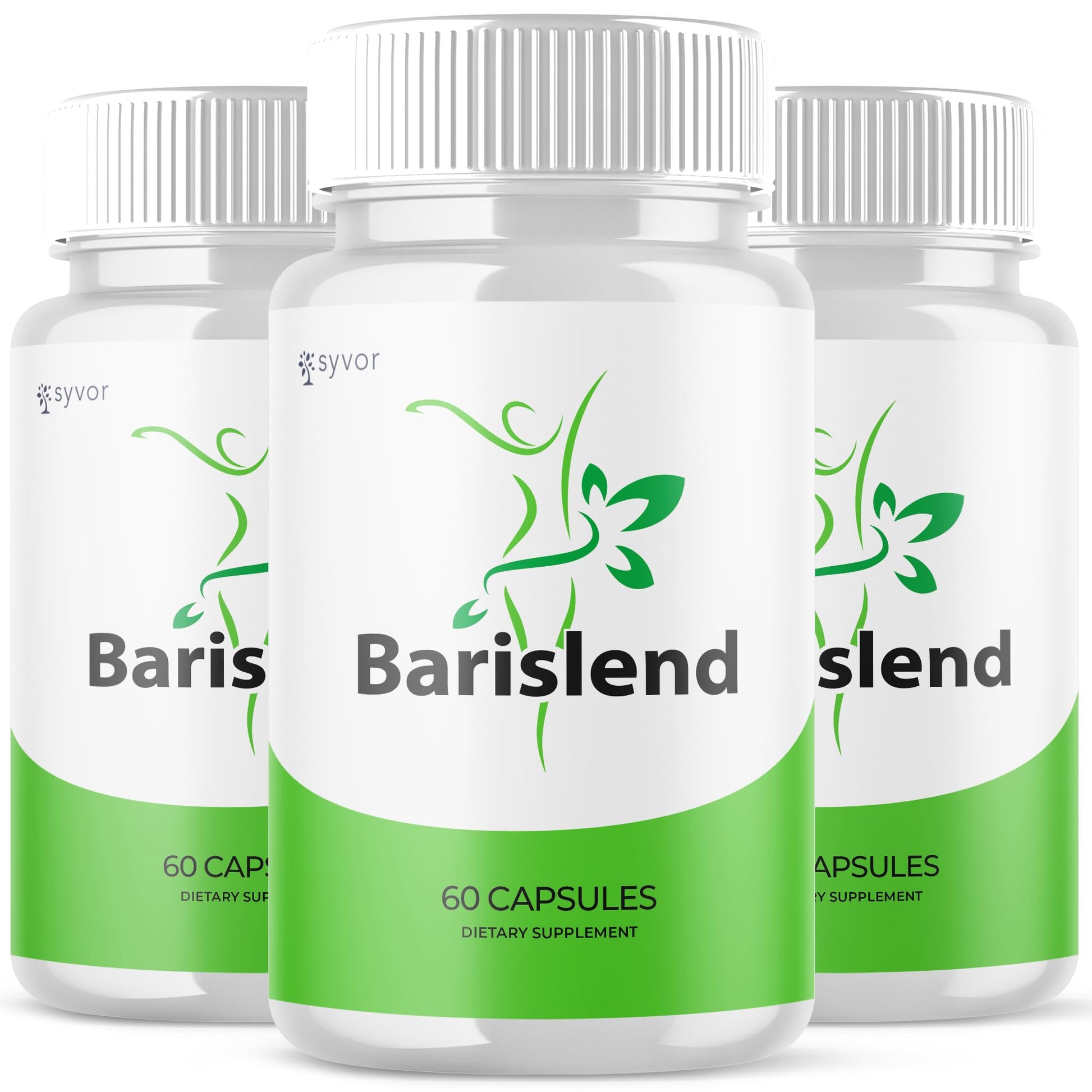 (3 Pack) Barislend Capsules, Official Barislend Pink Salt Pills with All Natural Ingredients, Bari-Slend Advanced Formula Vitamin Pills for Health and Wellness Support for Men and Women (180 Capsules) SyvorBuy Supplements Australia