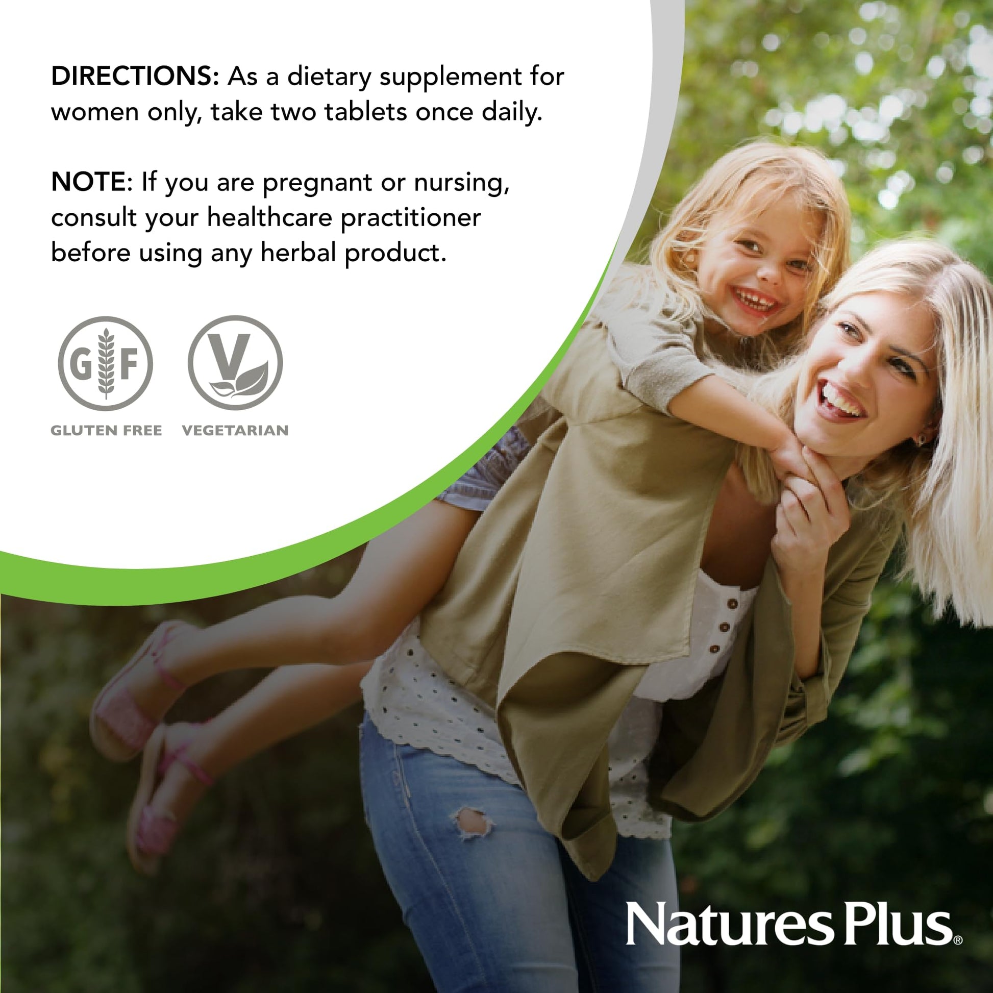 NaturesPlus Source of Life Women - 60 Tablets - Multivitamin & Mineral Supplement - with Iron, Calcium, Folate & Lutein - Gluten Free, Vegetarian - 30 Servings NaturesPlusBuy Supplements Australia