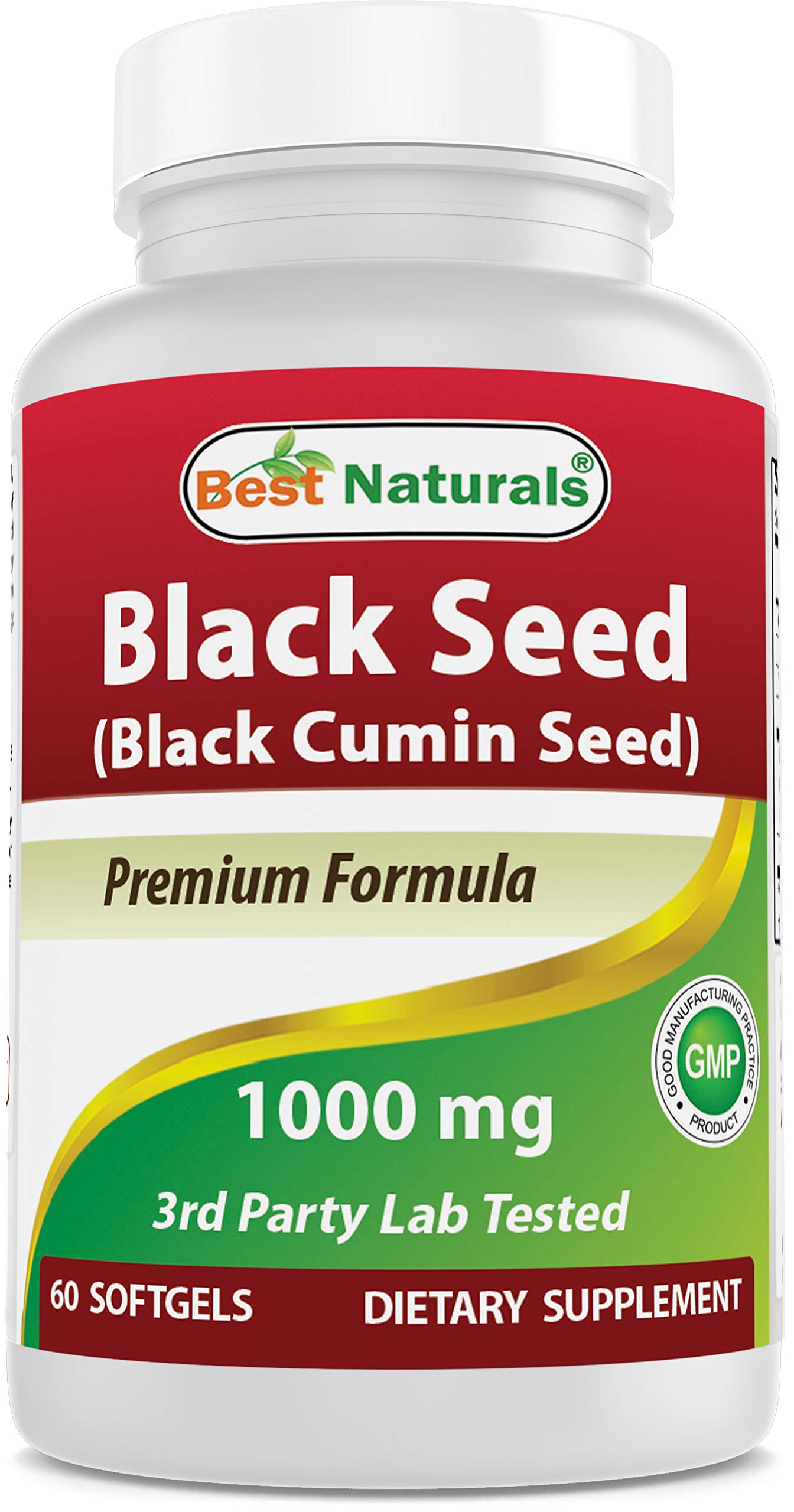 Best Naturals 2 Packs Black Seed Oil Capsules 1000 mg (Non-GMO) Nigella Sativa Best NaturalsBuy Supplements Australia