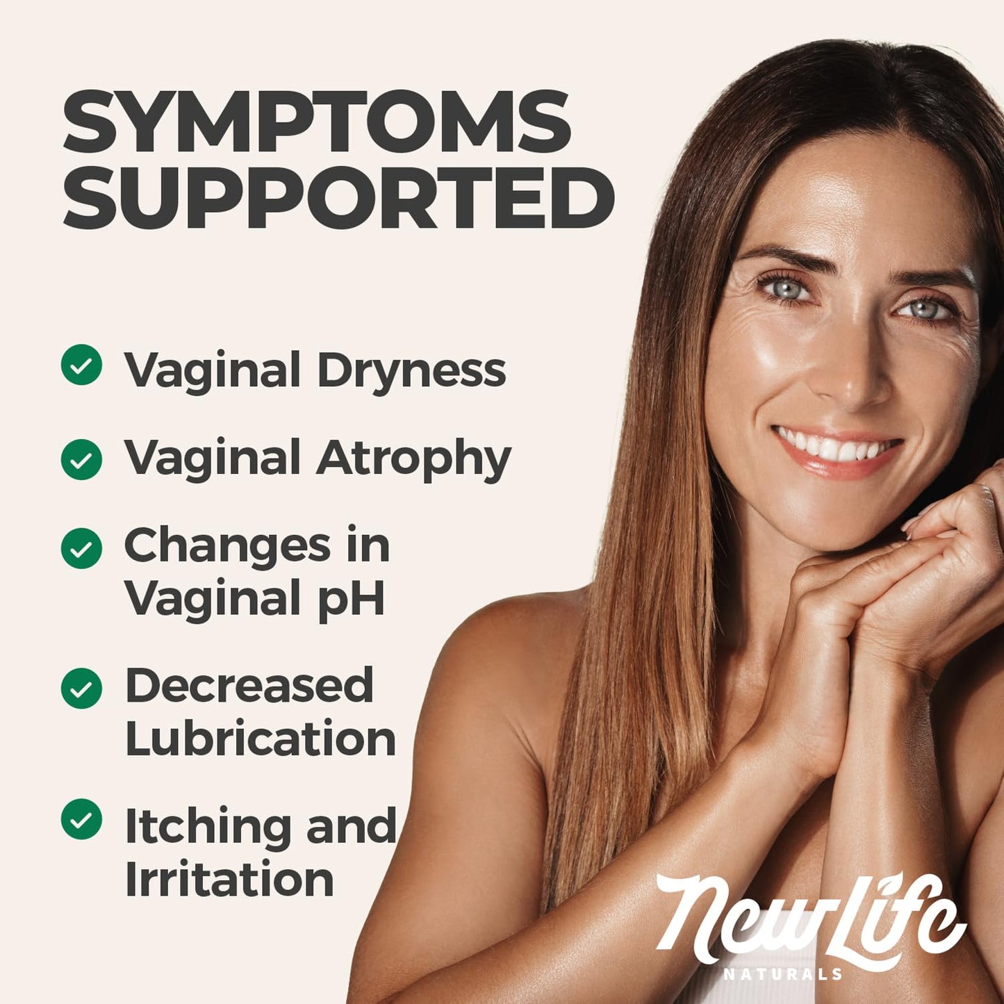 NewLife Naturals Certified Organic Vulva Cream - Menopause Support, Itching Relief, Vaginal Moisturizer NewLife NaturalsBuy Supplements Australia
