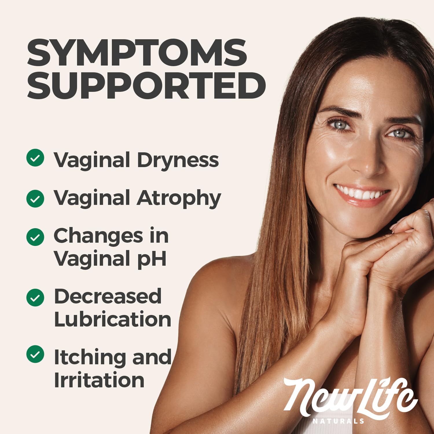 NewLife Naturals Certified Organic Vulva Cream - Menopause Support, Itching Relief, Vaginal Moisturizer NewLife NaturalsBuy Supplements Australia