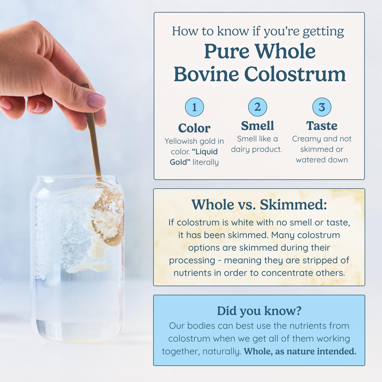 WONDERCOW Colostrum Supplement Powder for Gut Health, Immune Support & Wellness | Natural IgG Pure Whole Bovine Colostrum Superfood, Unflavored, 30 Servings WONDERCOWBuy Supplements Australia