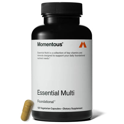 Momentous Essential Multivitamin for Women & Men - Complete Vitamin & Mineral Complex for Athletes & Wellness Enthusiasts - GMO- & Gluten-Free MomentousBuy Supplements Australia
