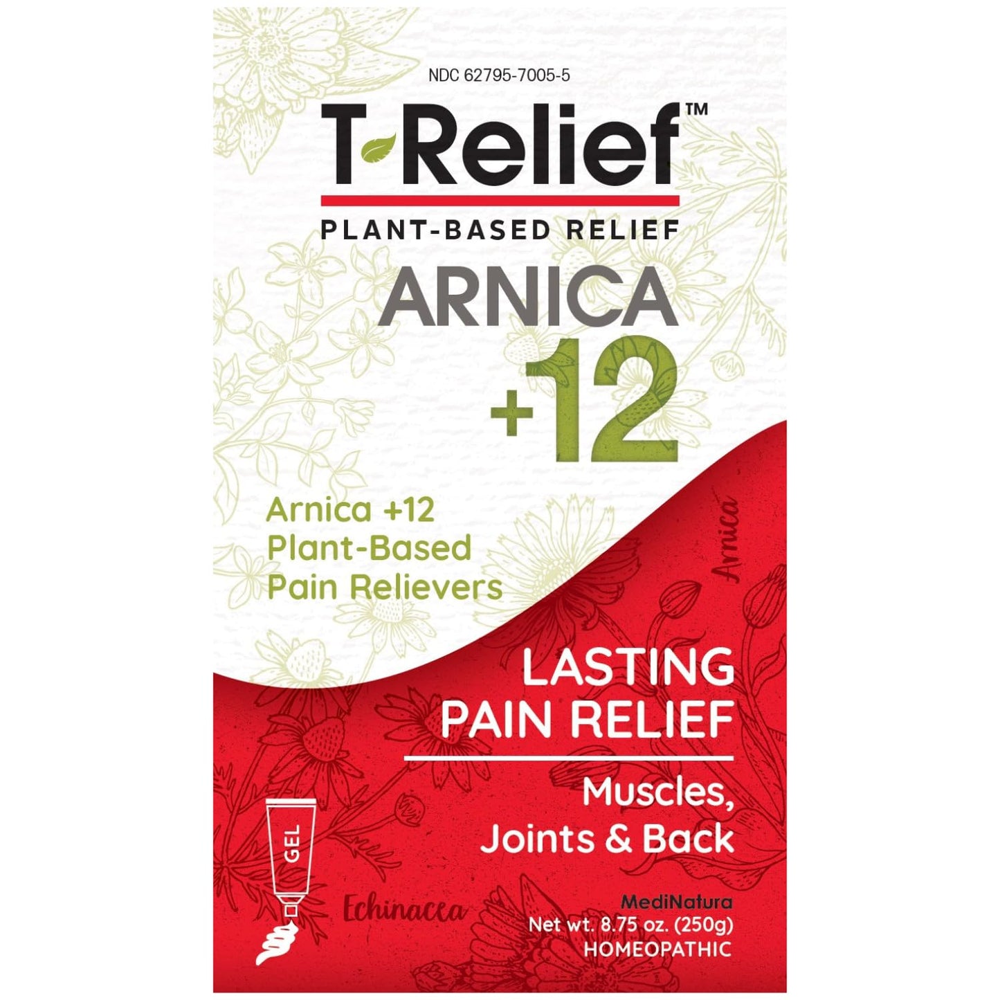 T-Relief Arnica +12 Gel - 8.75 oz. MediNaturaBuy Supplements Australia