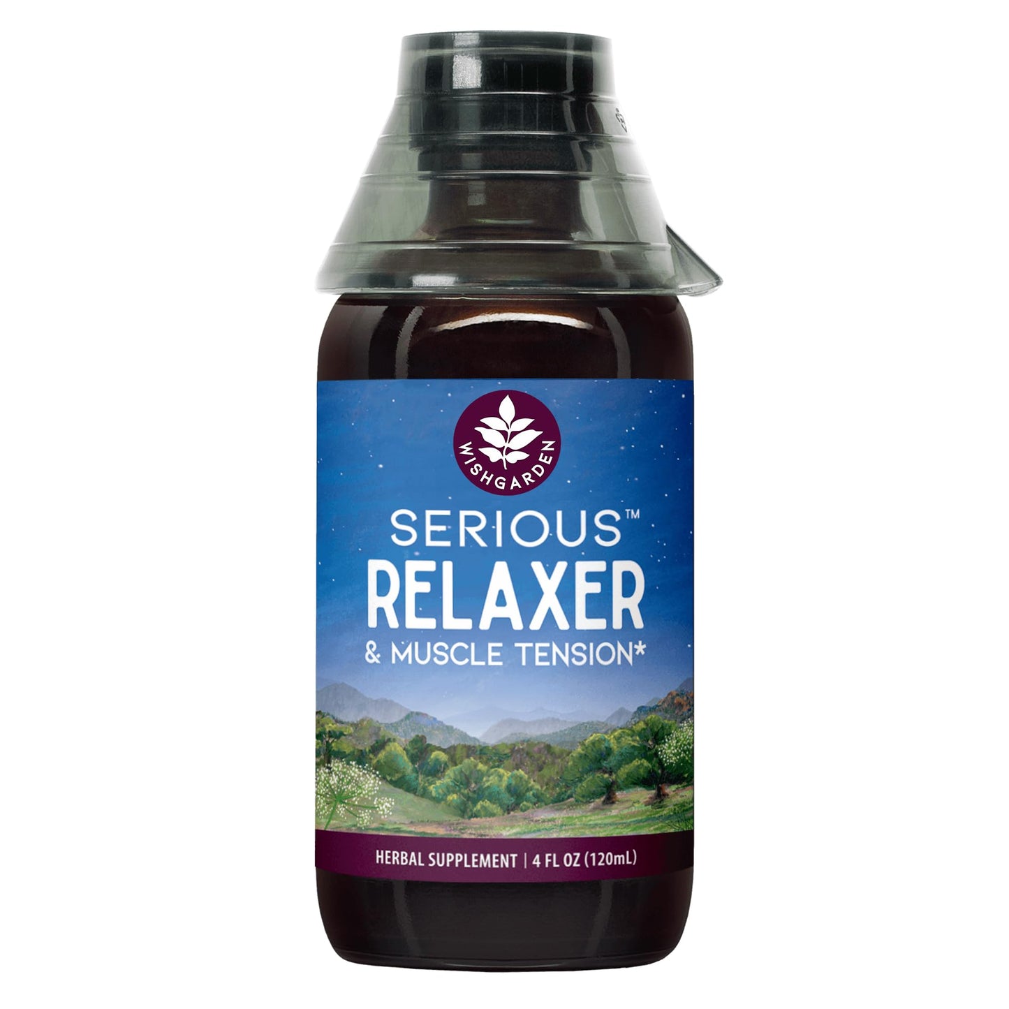 WishGarden Herbs Serious Relaxer, Liquid Herbal Muscle Relaxant with Wild Lettuce & Valerian Root, Eases Neck & Shoulder Tension, Tense Muscles, Muscle Spasms & Restless Legs, Non-GMO, Vegan, 4oz WishGardenBuy Supplements Australia