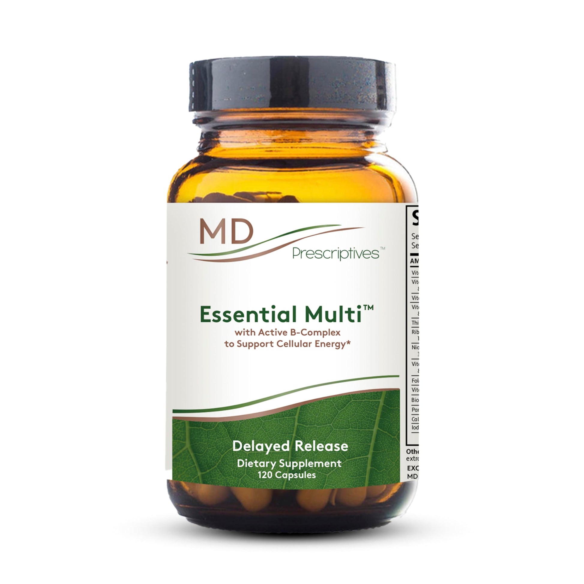 MD Prescriptives - Essential Multi (Delayed Release) - Multivitamin Mineral Complex Supplement for Enhanced Hormone Support - 120 Capsules MD PrescriptivesBuy Supplements Australia