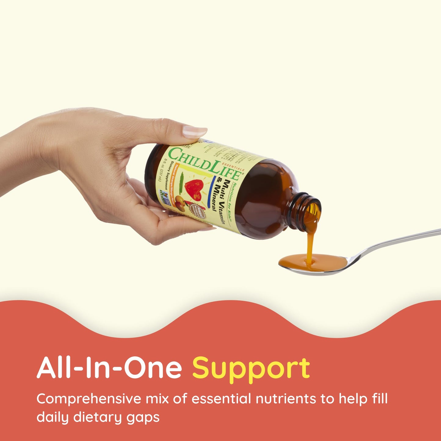 CHILDLIFE ESSENTIALS Kids Multivitamin & Mineral - Kids Vitamins, Liquid Multivitamin, Toddler Multivitamins, Liquid Vitamins, Baby Multivitamin CHILDLIFE ESSENTIALSBuy Supplements Australia