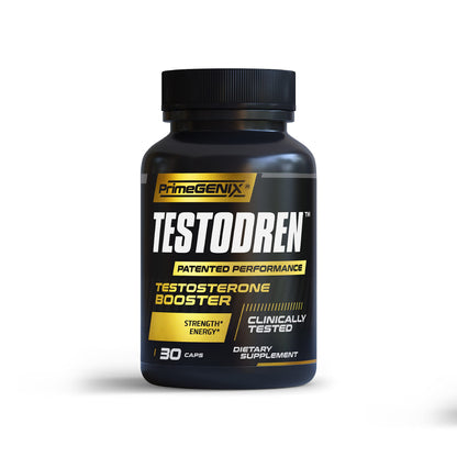 PrimeGENIX Testodren Advanced Testosterone Booster for Men | Natural Stamina, Endurance, Energy & Strength Enhancing Supplement | Lean Muscle Builder | Sports Nutrition Testosterone Booster PrimeGENIXBuy Supplements Australia
