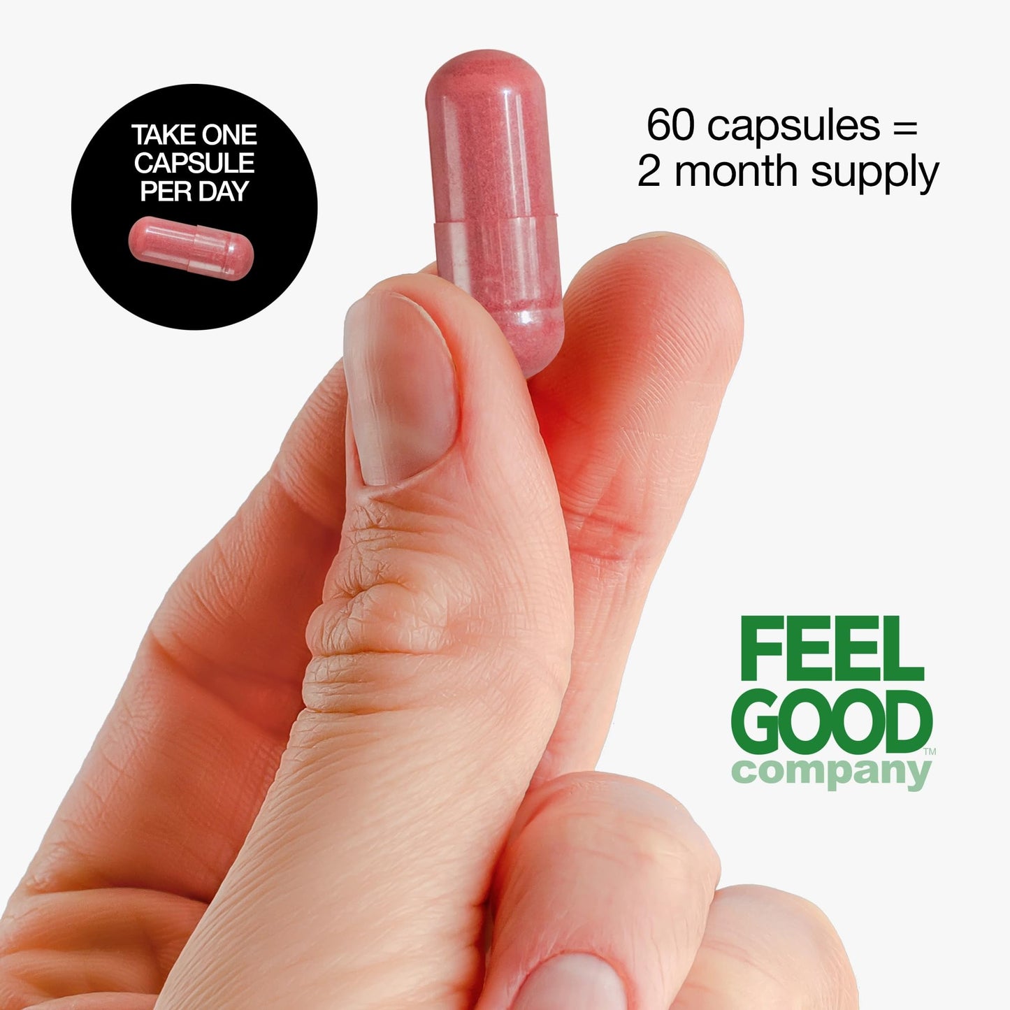 FeelGood Superfoods 1000mg Immune Support Capsules Made with 25 Organic Fruits and Vegetables, Strong Immunity Boosters with Vitamins A, C, D3, and Zinc, 60 Count FeelGood SuperfoodsBuy Supplements Australia