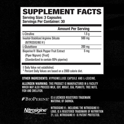 Jacked Factory Muscle Builder Supplement Stack - Build-XT Muscle Builder & N.O. XT Nitric Oxide Boosting Agent for Dual Muscle Building Support (30 Day Supply)