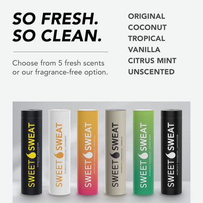 Sweet Sweat Workout Enhancer Roll-On Gel Stick - Sweat Harder and Faster Sports ResearchBuy Supplements Australia