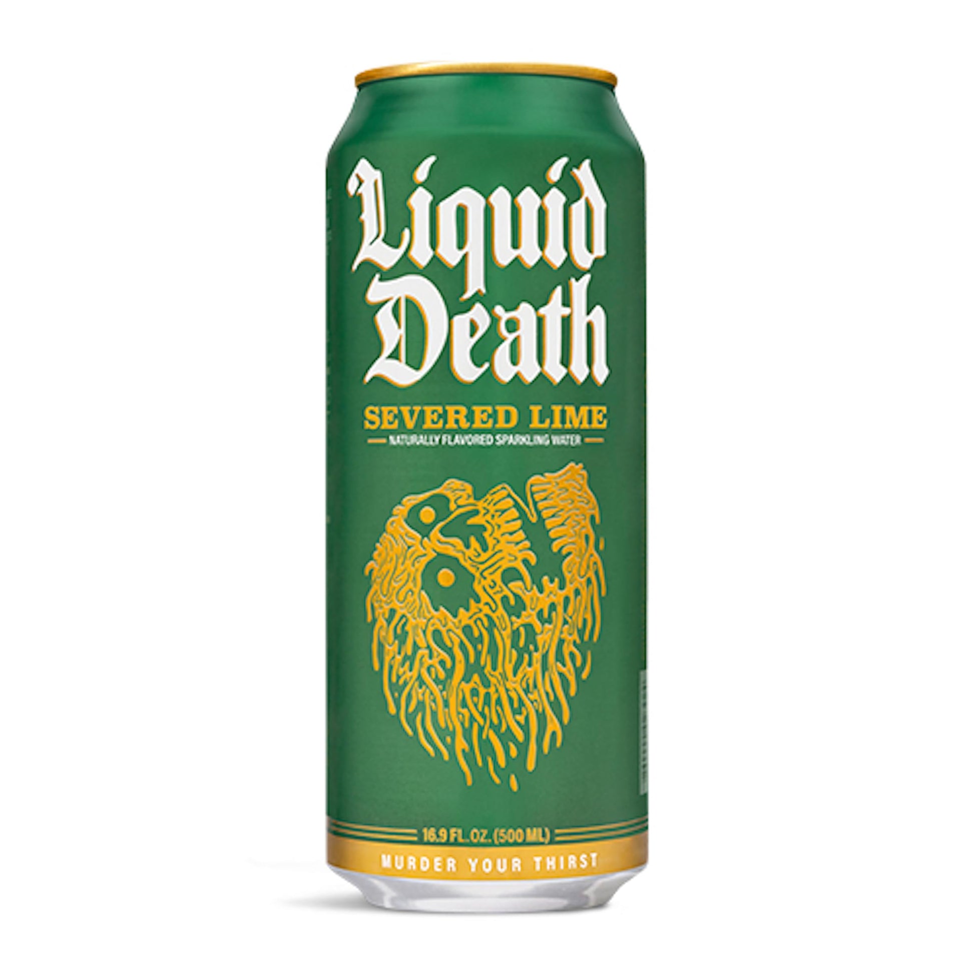 Liquid Death Flavored Sparkling Water with Agave, Severed Lime, 16.9 oz Tallboys (12-Pack) Liquid DeathBuy Supplements Australia