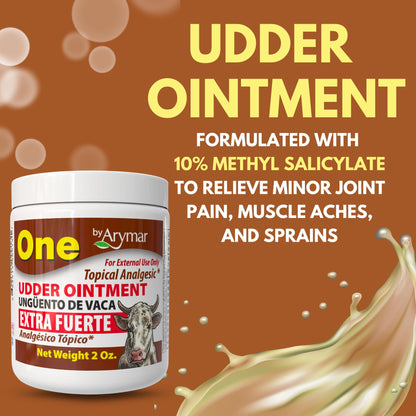 Arymar Udder Ointment: Intensive Soothing Cream for Muscle and Joint Comfort, Topical Balm for Tired Muscles and Skin manteinence, Traditional Formula, 2.6 oz ArymarBuy Supplements Australia