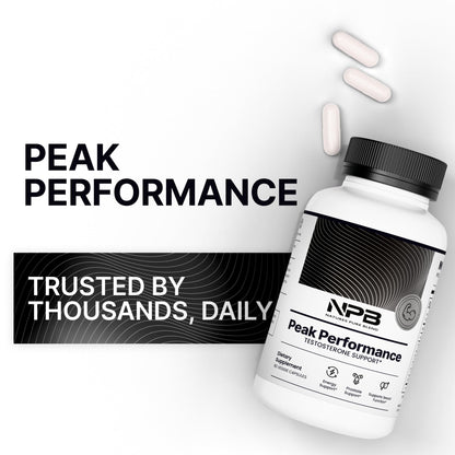 Nature's Pure Blend Peak Performance – Testosterone Supplement for Men with D-Aspartic Acid, Ashwagandha & DIM – Mens Prostate Health Support, Muscle Strength & Energy – Prostate Supplement Nature's Pure BlendBuy Supplements Australia