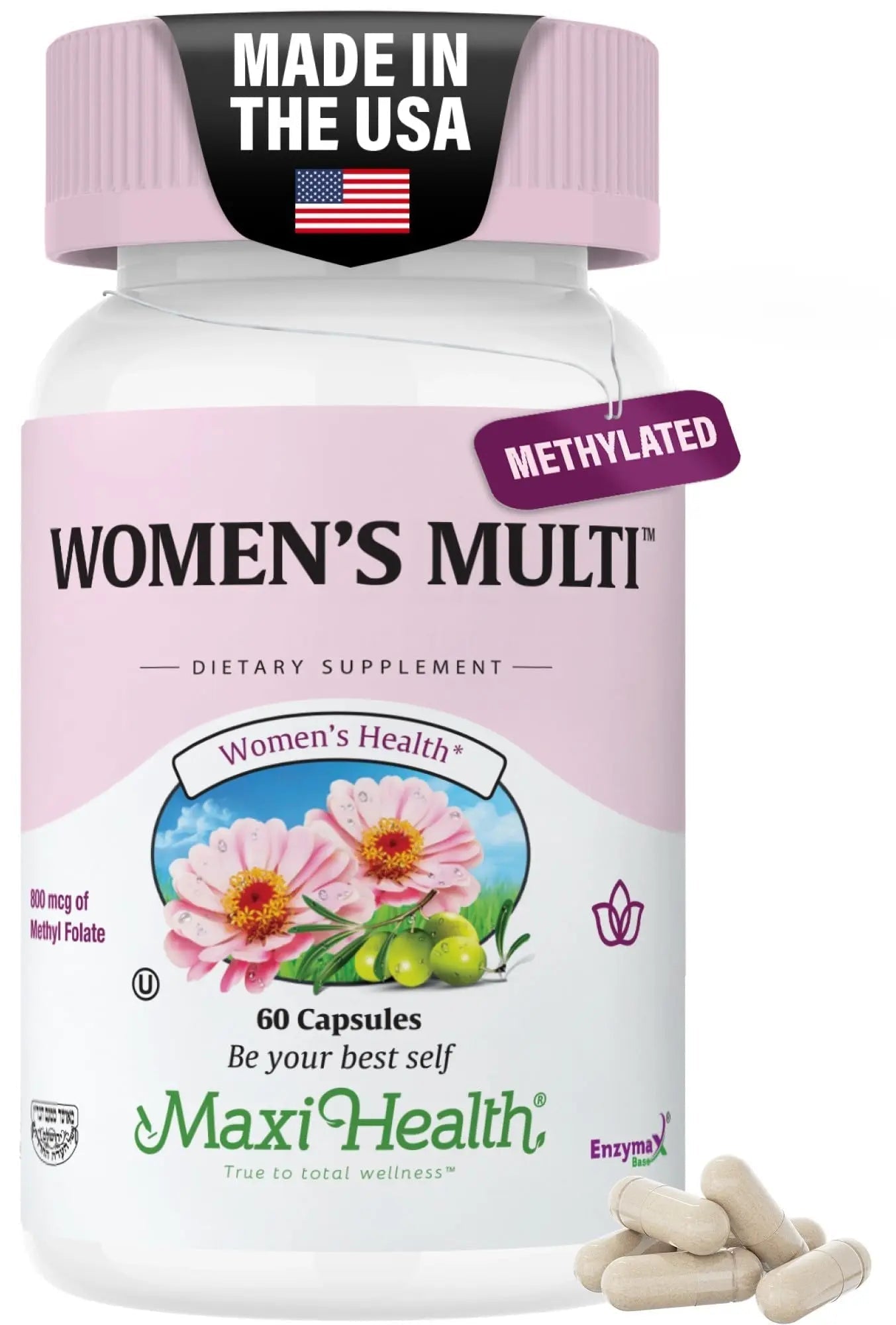 Womens Multivitamin – Methylated Multivitamin for Women with 23 Key Vitamins C, D, B6, B12, Calcium, Probiotics, Biotin & More Maxi HealthBuy Supplements Australia