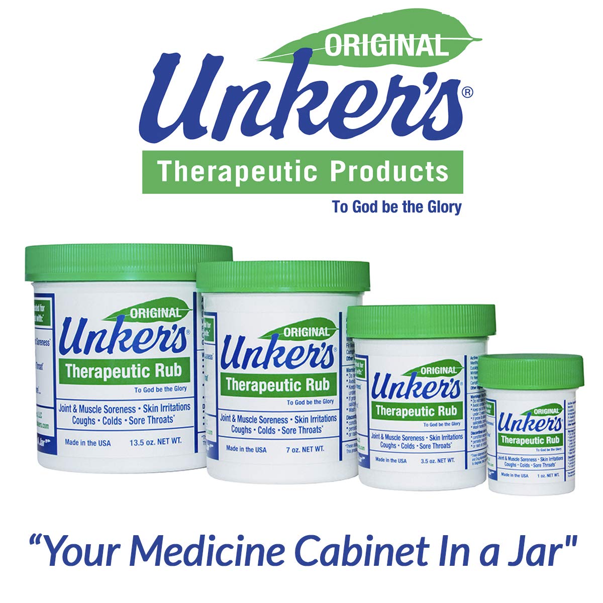 Unker's Unker's therapeutic rub 7 ounces, 7 Ounce Unker'sBuy Supplements Australia