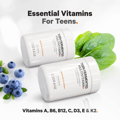 Codeage Immune Support Bundle Multivitamin for Women + Multivitamin for Teens CodeageBuy Supplements Australia