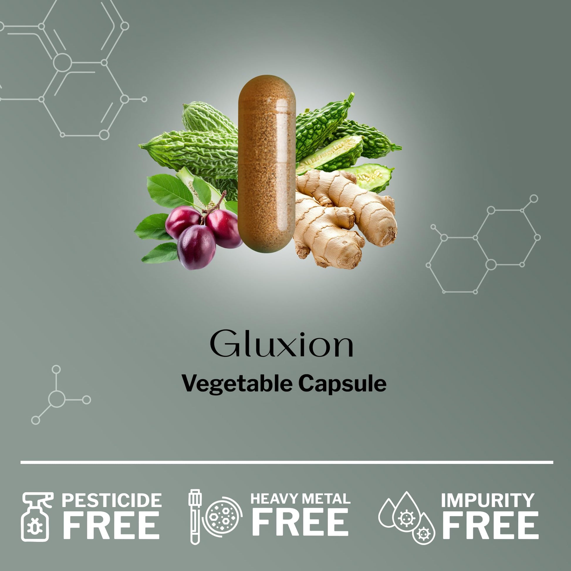 SugarMD GLUXION 3X Strength Formula | Advanced Botanical & Nutrient Blend for Spike Control| Vegan, Non-GMO, 180 Capsules SugarMDBuy Supplements Australia