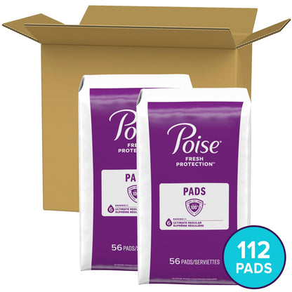 Poise Incontinence Pads & Postpartum Incontinence Pads, 6 Drop Ultimate PoiseBuy Supplements Australia