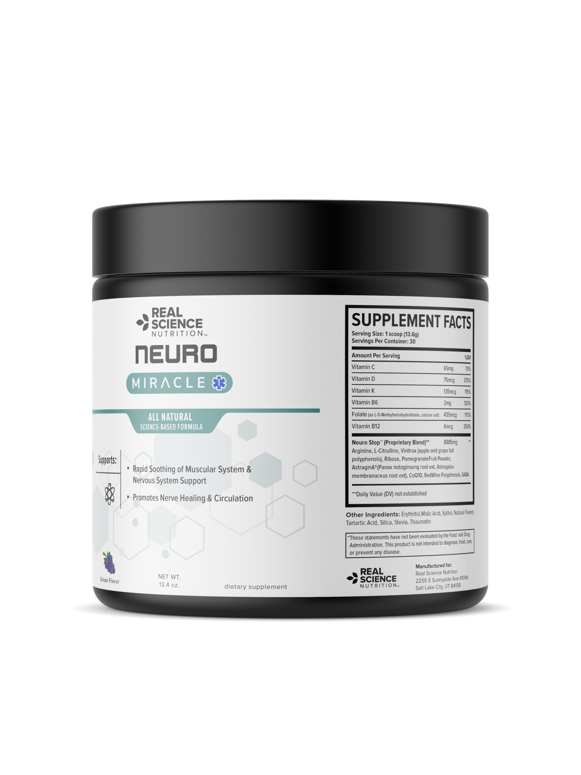 Real Science Nutrition Offers Neuropathy Miracle a Natural Powder Supplement to Improve Circulation and Provide Relief for Neuropathy Real Science NutritionBuy Supplements Australia