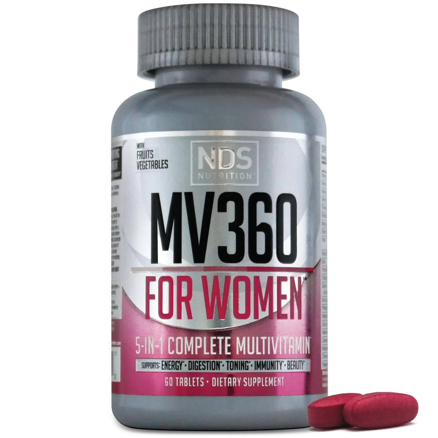 FitLife Brands Women's Nutrition MV360, 5-in-1 Complete Multivitamin with Essential Vitamins for Energy, Digestion, Toning, Immune Support FitLife BrandsBuy Supplements Australia