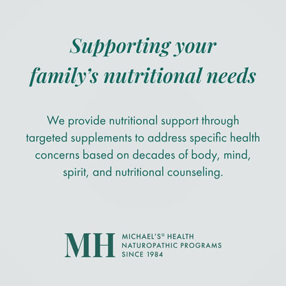 Michael's Health Naturopathic Programs Teen Girls Multivitamin - 60 Vegetarian Tablets - with B Complex Vitamins & Female Herbal Blend MICHAEL'S