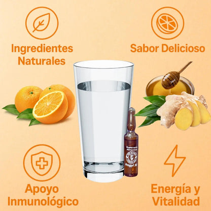 Aderogyl Oral Liquid Vitamins with A, C, D, E, Zinc, Bee Honey, Propolis, and Botanical Extracts - Natural Orange Flavor AderogylBuy Supplements Australia