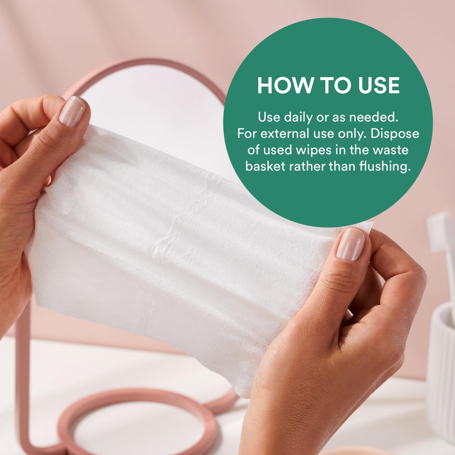 Love Wellness pH Balancing Wipes for Women | Feminine Hygiene for Cleansing with Aloe Vera Love WellnessBuy Supplements Australia