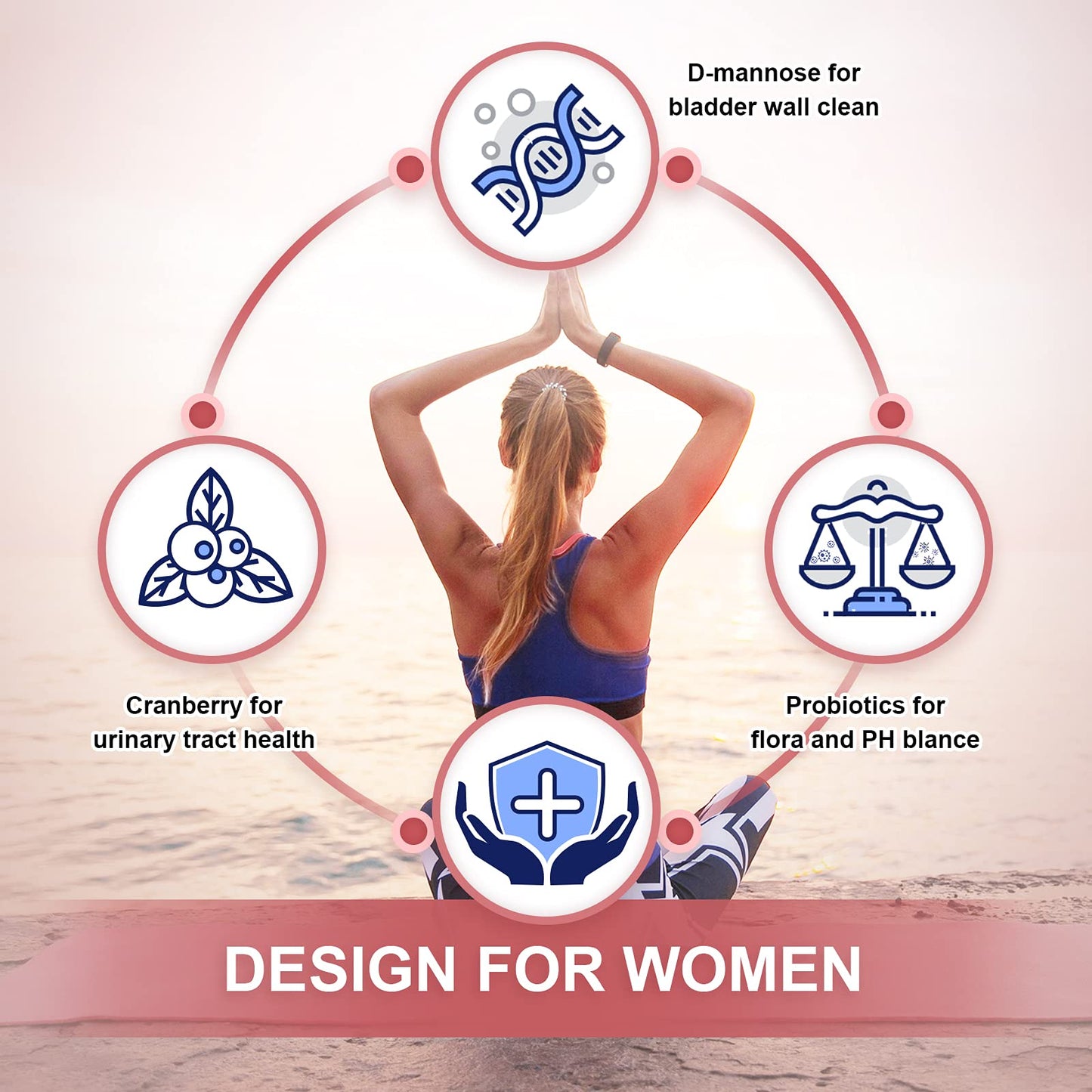 Probiotics-for-Women Prebiotics-and-Probiotics-Powder, 100-Billion-CFUs 45-Day-Supply NATURE TARGETBuy Supplements Australia
