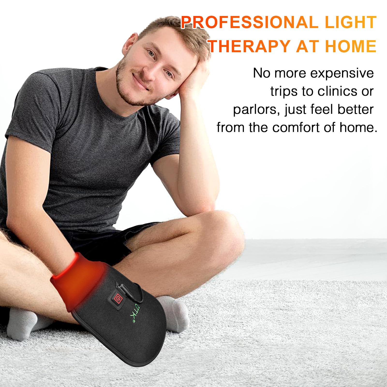 UTK Red Light Therapy Glove for Hands, Double-Sided Infrared Light Therapy Device for Finger UTKBuy Supplements Australia
