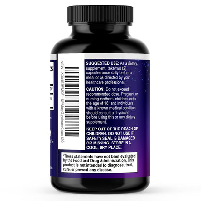 Magnesium Glycinate Capsules 1000mg Per Serving - Pure & Chelated for Max Absorption - Supports Muscle, Nerve & Heart Health, Sleep Support - Magnesium Supplement for Whole Body Support - 120 Capsules Nature's PeakBuy Supplements Australia