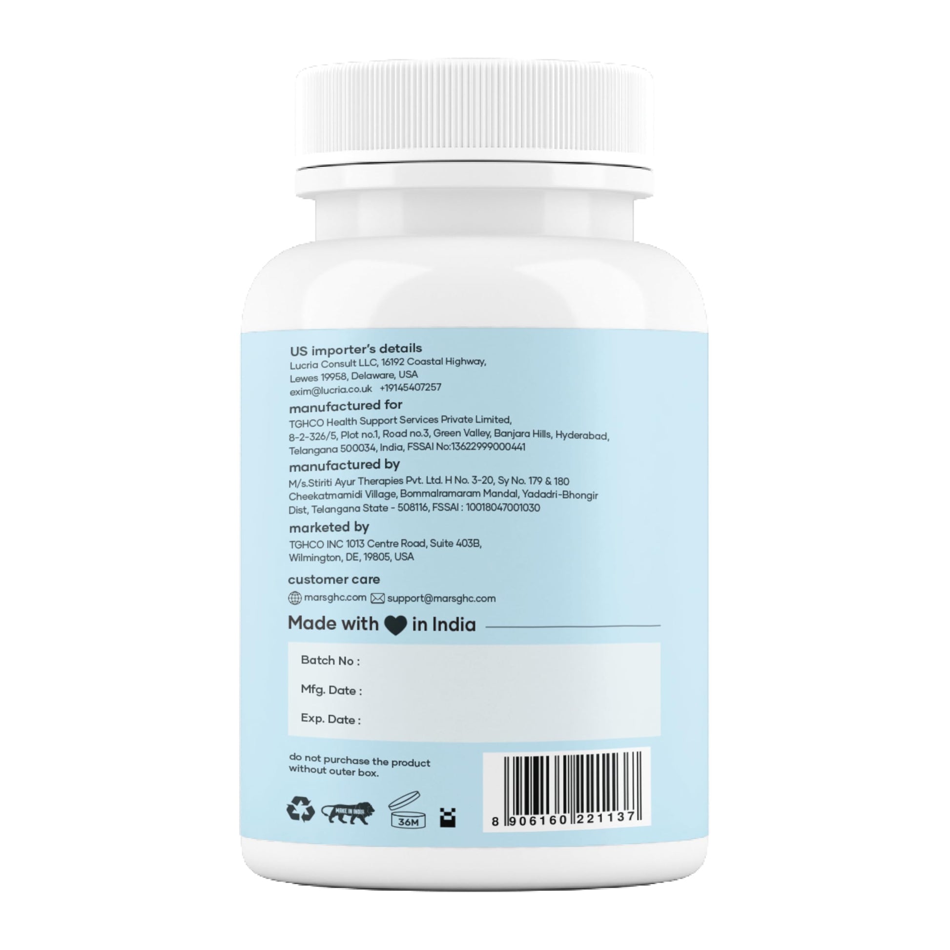 mars by GHC Mars Surge Natural Sea Moss Caps (60N) | Packed with 84 Minerals | Powered with Black Seed Oil | | Overall Well Being - Pack of 1 mars by GHCBuy Supplements Australia