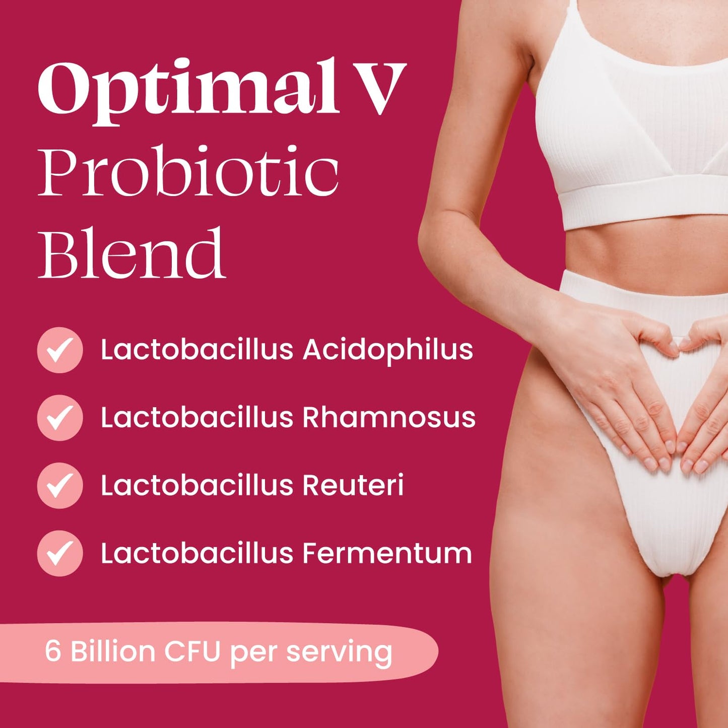 Optimal Prime Vaginal Probiotic for Women, Promotes Healthy pH, Normal Yeast Levels, Odor Control Optimal PrimeBuy Supplements Australia