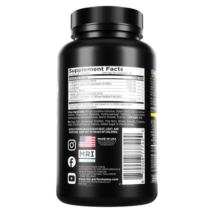 MRI Performance NO2 Nitric Oxide Booster, Original Formula with 3,000mg L-Arginine & AAKG, Nitric Oxide Production, Healthy Blood Pressure & Heart Health (90 Caplets) MRIBuy Supplements Australia