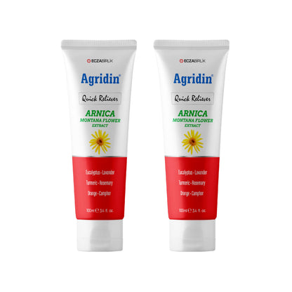 Agridin Arnica Pain Relief Cream for Joint & Muscle – Extra Strength Fast-Acting Formula – Targets Back, Knee, Neck, Hand, Foot Aches – Natural Massage Cream for Inflammation & Bruises AgridinBuy Supplements Australia